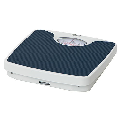 Adler AD 8151 Blue Mechanical Bathroom Scale with 130kg Capacity